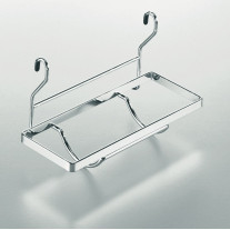 0080530018. Держатель для бумажных салфеток, Линеро, 325x152x180мм, цвет: ХРОМ матовый