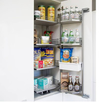 2376500102. Тандем II, КОМПЛЕКТ 500 мм, Н1100, 4 полки, Арена КЛАССИК, цвет ТИТАН